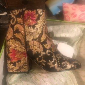 Sam Edelman multicolored booties